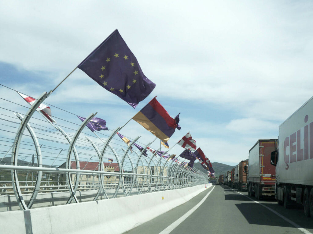 georgisch-armenischer Grenzübergang. Foto: © Frank Gaudlitz